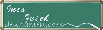Ines Feick Visitenkarte